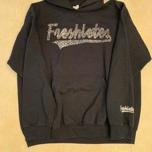 Freshletes cement logo hoodie sweatshirt large